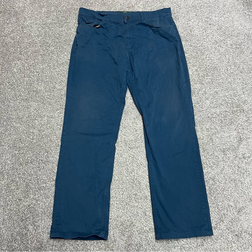 Bixby nomad pants men’s 36x32 blue chino khaki pants relaxed fit
